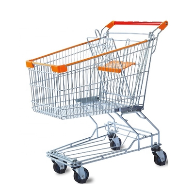 Wholesale Wire Basket Grocery Shopping Supermarket Cart Trolley